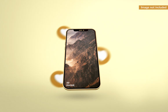 3d Rendering Mobile Mockup