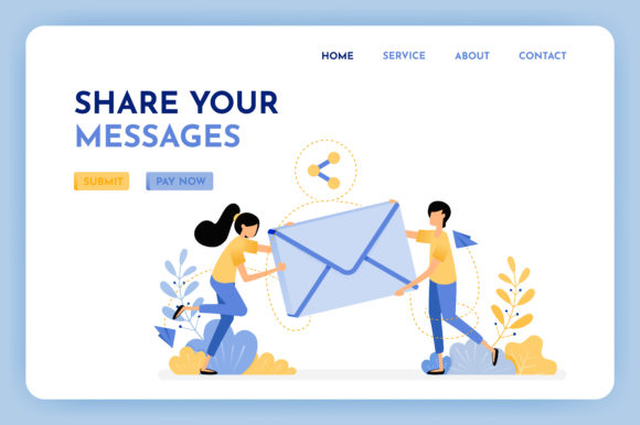 Design of Sharing and Sending Email