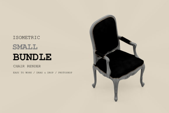 Elevating Visual Communication: The Strategic Value of Isometric Chair 3D Render Pack 273 in Contemporary Design