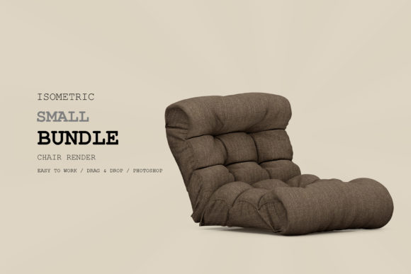 Evaluating Isometric Armchair 3D Rendering Pack 185 for Professional Design and Creative Projects