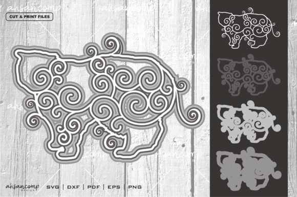 Review: Cat Vector 1 SVG 3D Layered Digital Asset