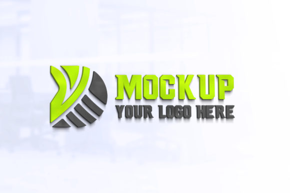 The Strategic Impact of 3D Glass Wall Sign Realistic Logo Mockups on Modern Brand Presentation